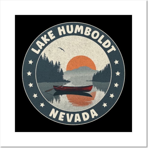 Lake Humboldt Nevada Sunset Wall Art by turtlestart